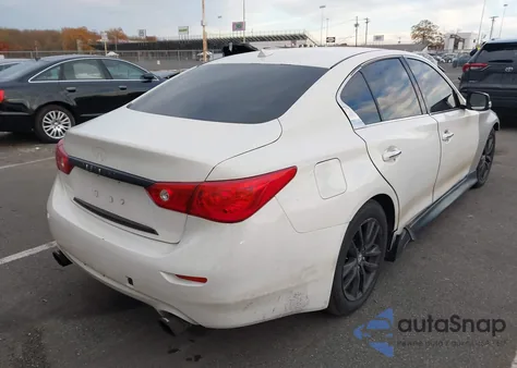 2015 Infiniti Q50 Premium из США, поврежденный, VIN JN1BV7AP2FM340057
